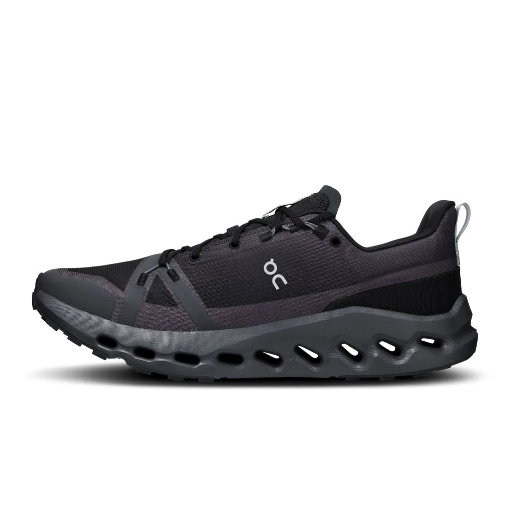 On Running Cloudsurfer Trail Waterproof (Mens) - Black/Eclipse