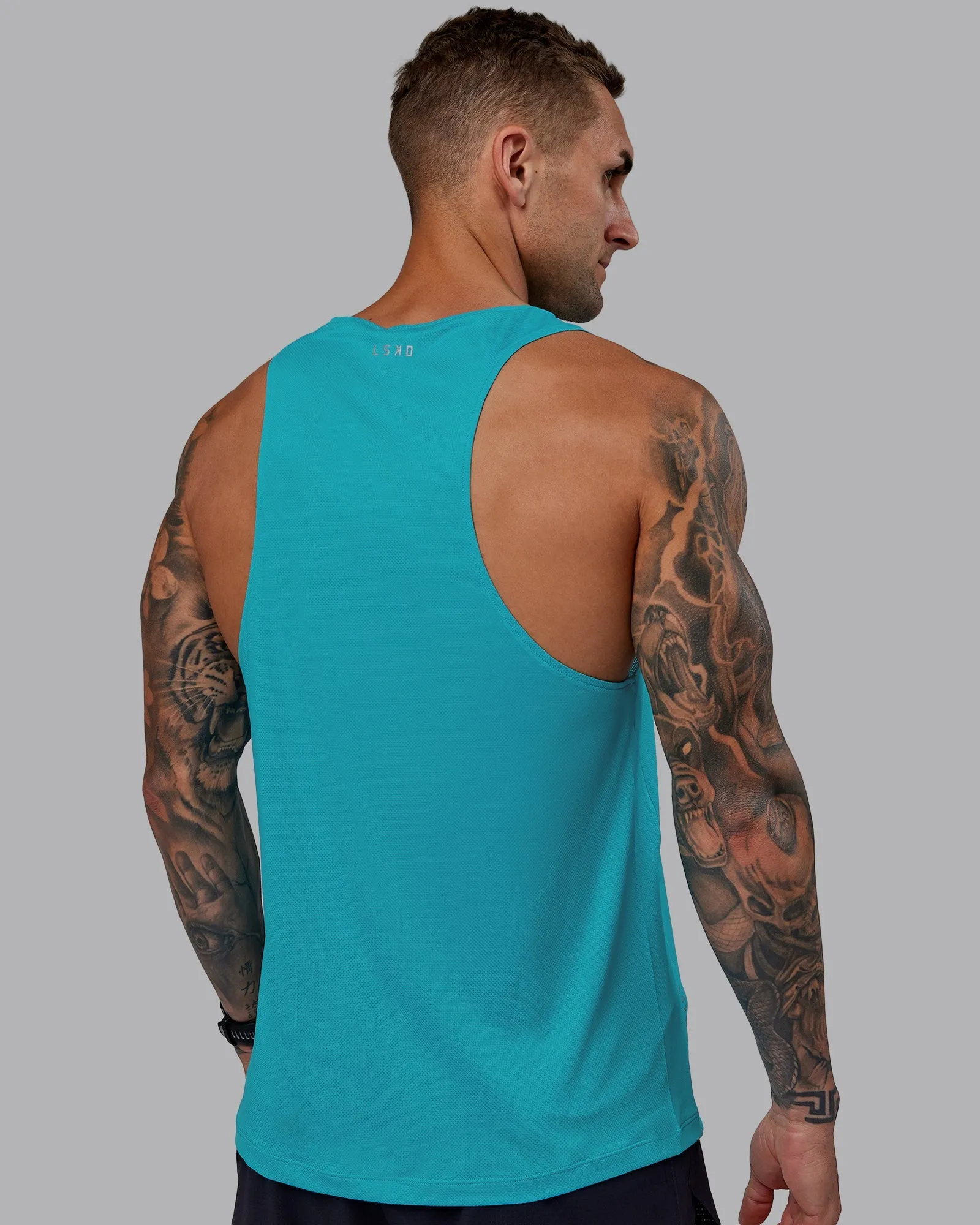 Pace Running Tank - Blue Bird