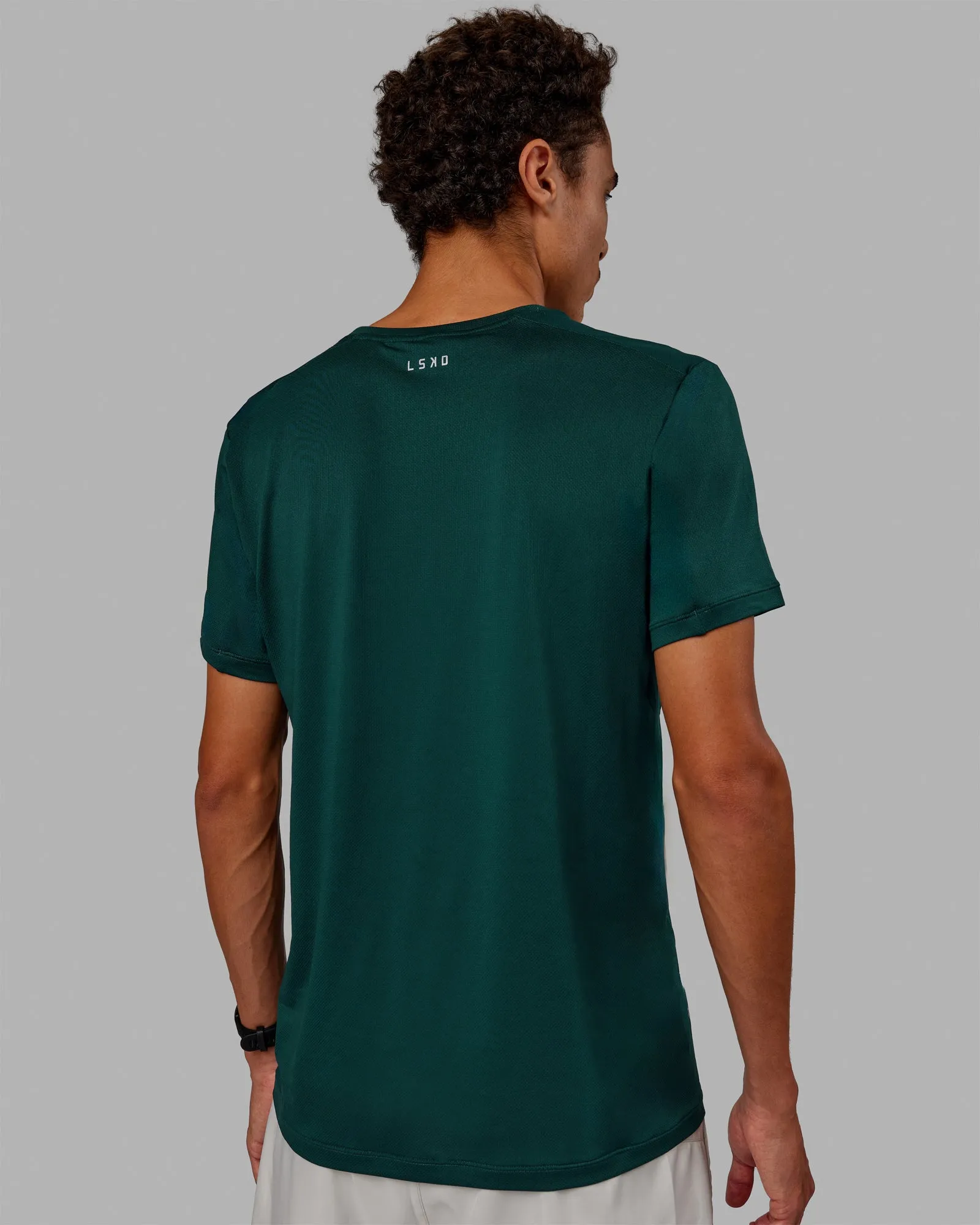 Pace Running Tee - Dark Moss