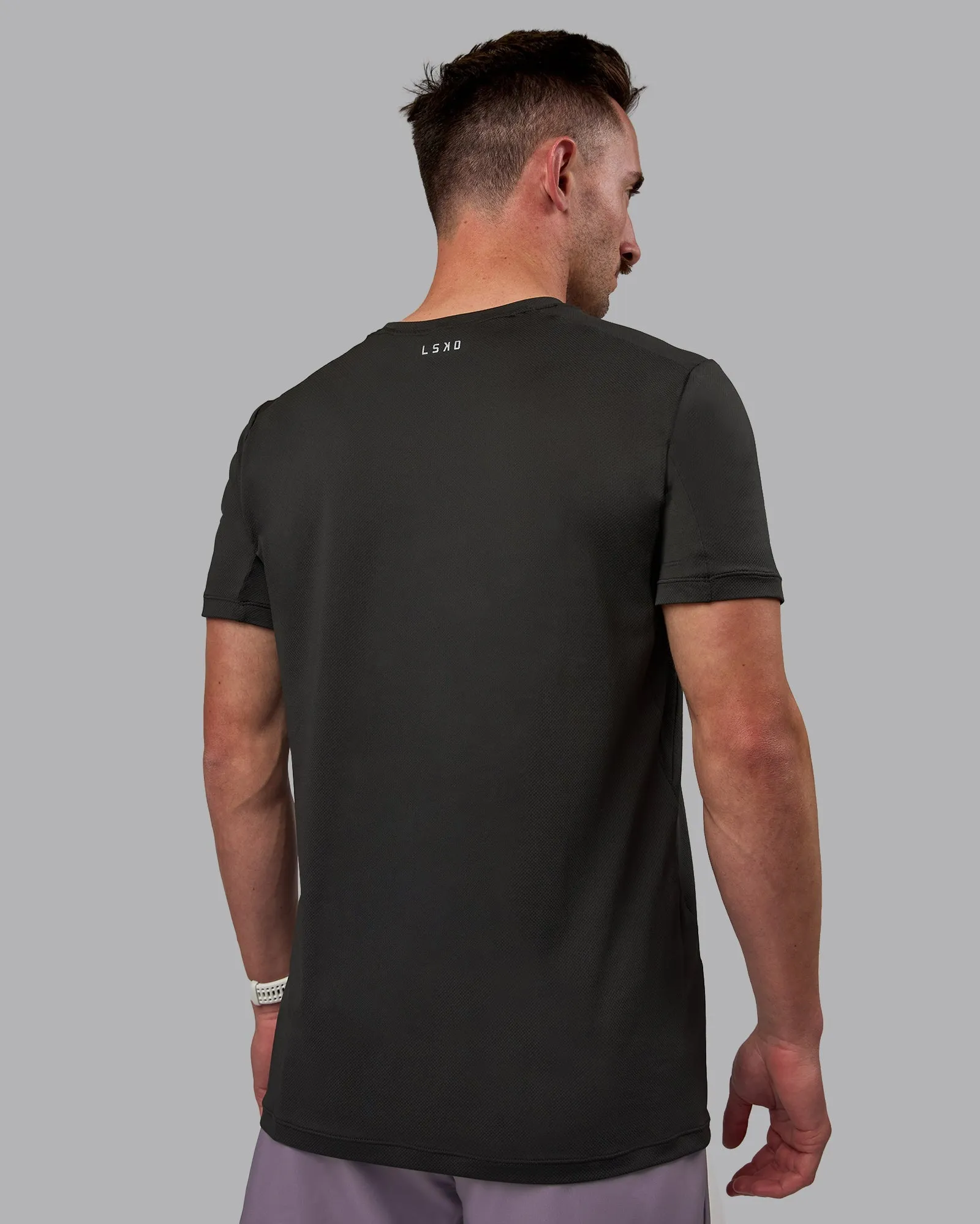 Pace Running Tee - Pirate Black