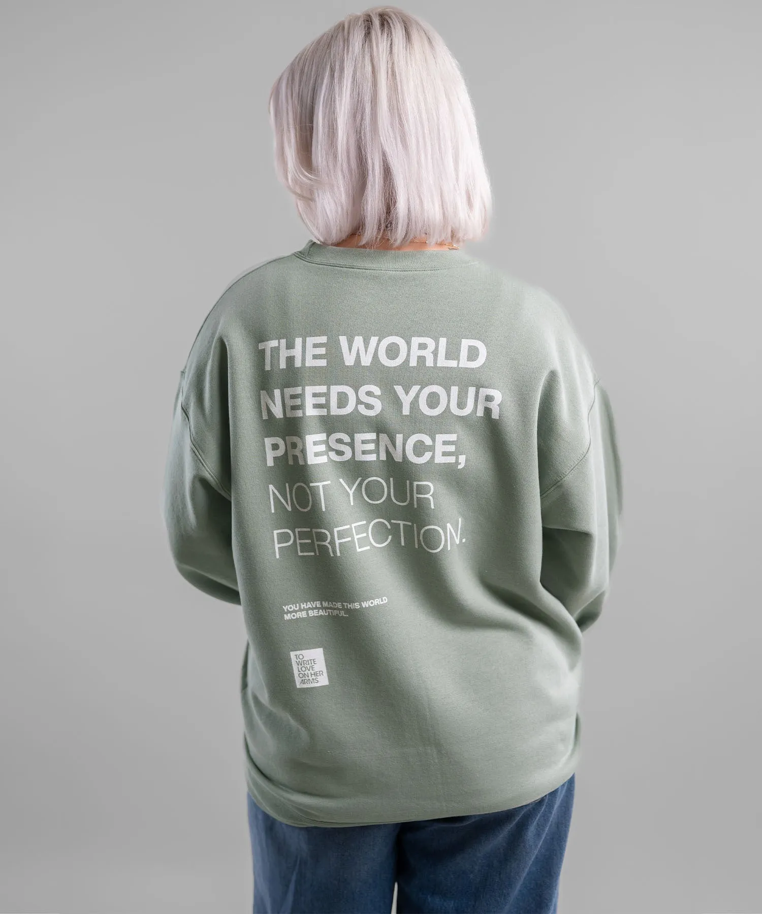 Presence Embroidered Sweatshirt