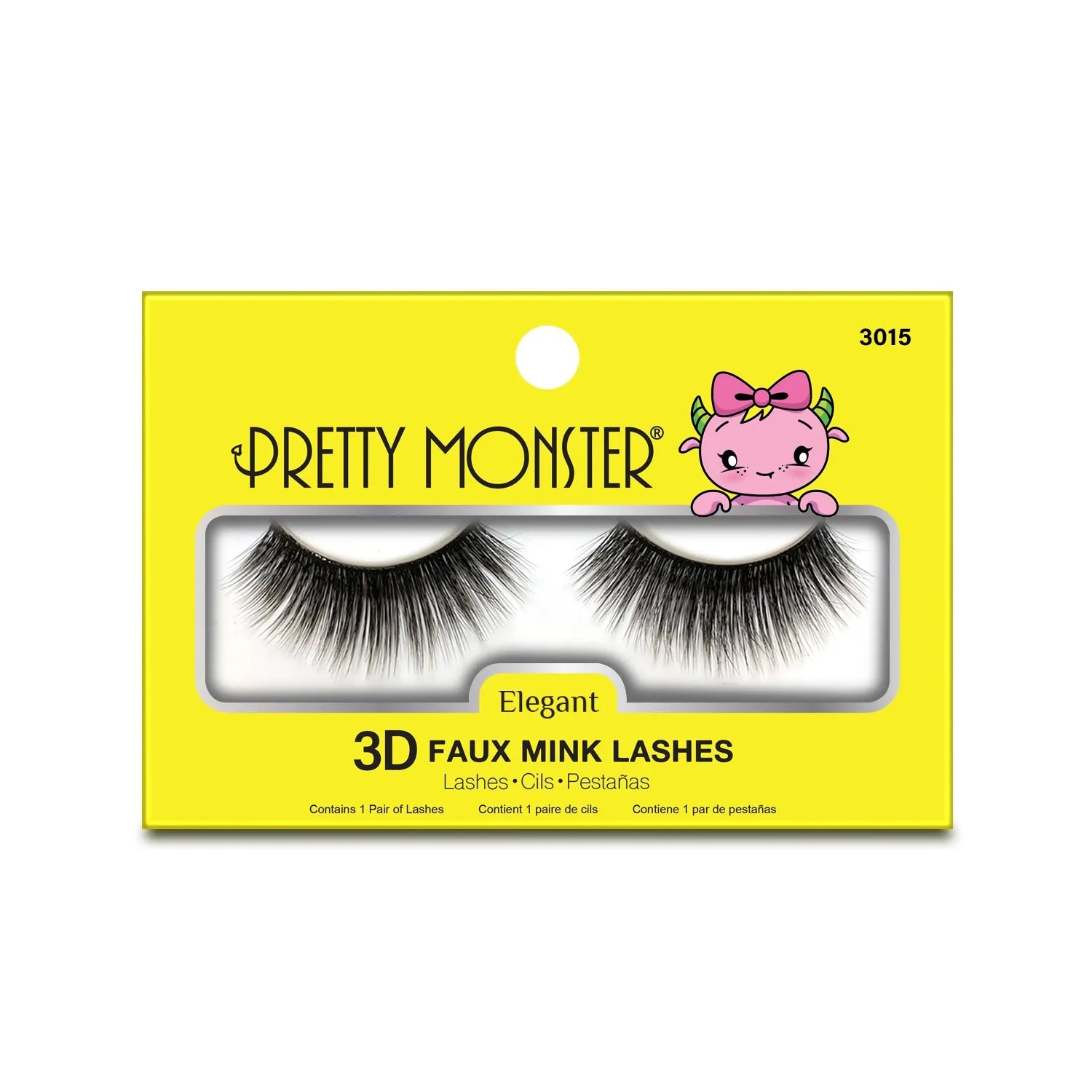 Pretty Monster Elegant 3D Pestaas de Mink