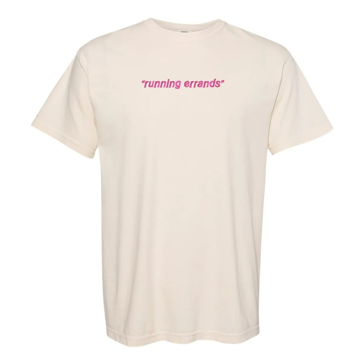 'Running Errands 'Comfort Colors T-Shirt