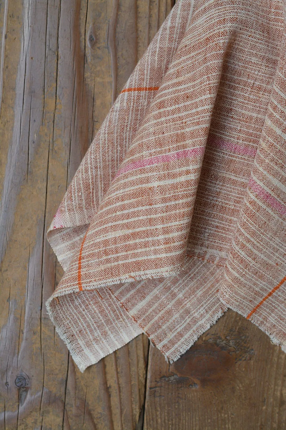 Tan Handwoven Cotton Handkerchiefs