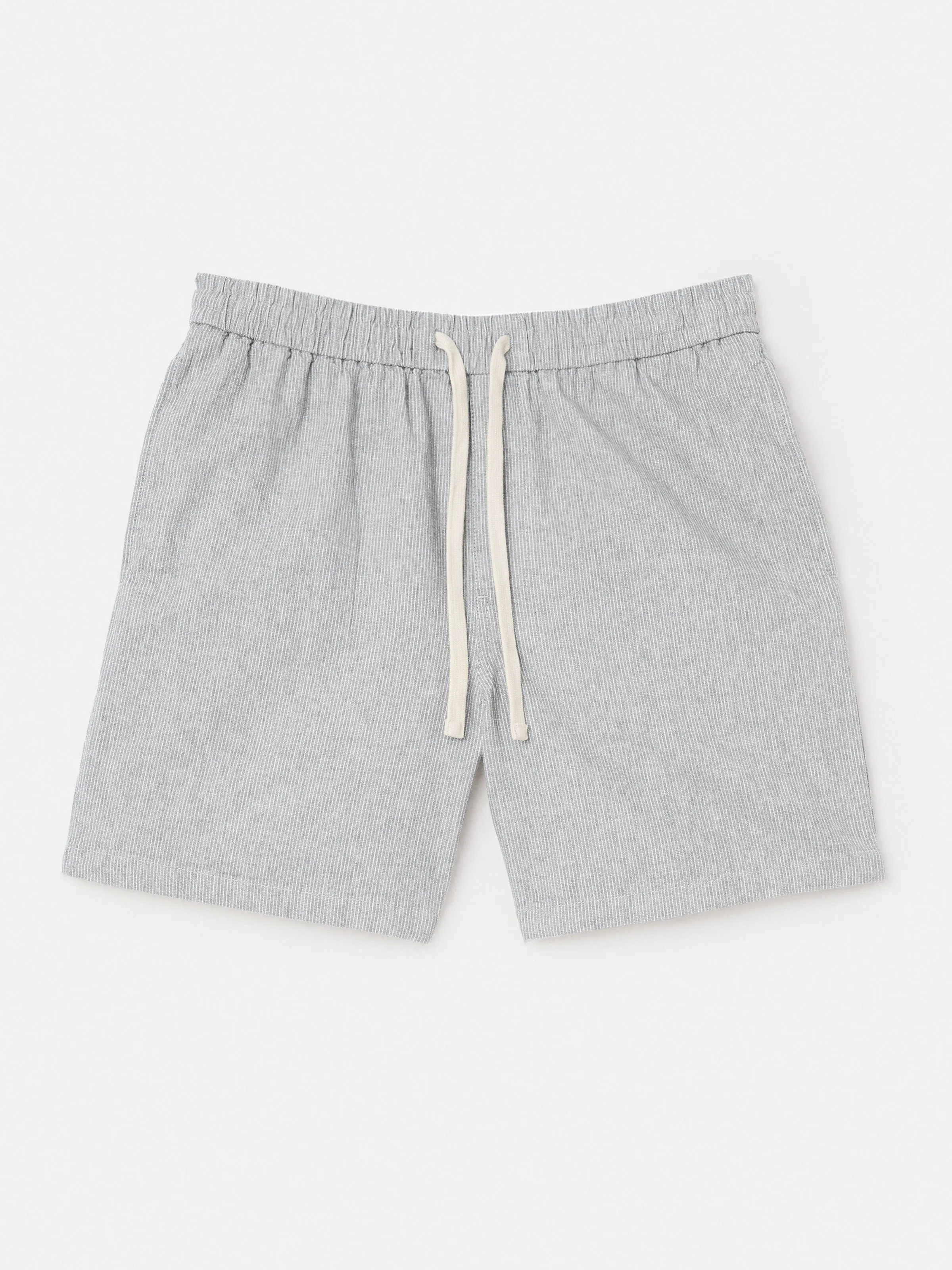 The Casual Linen Short in Grey